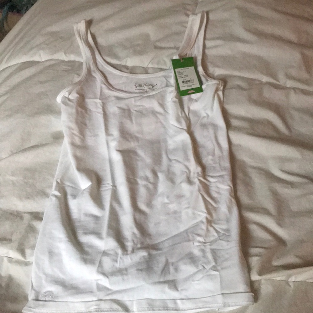 Lilly Pulitzer Tabbie Tank in White